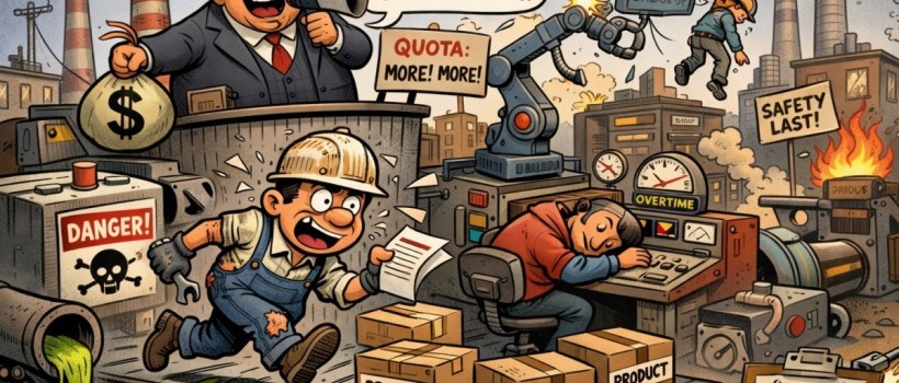 Сатира. БІЗ НЕ ӨНДІРЕМІЗ?