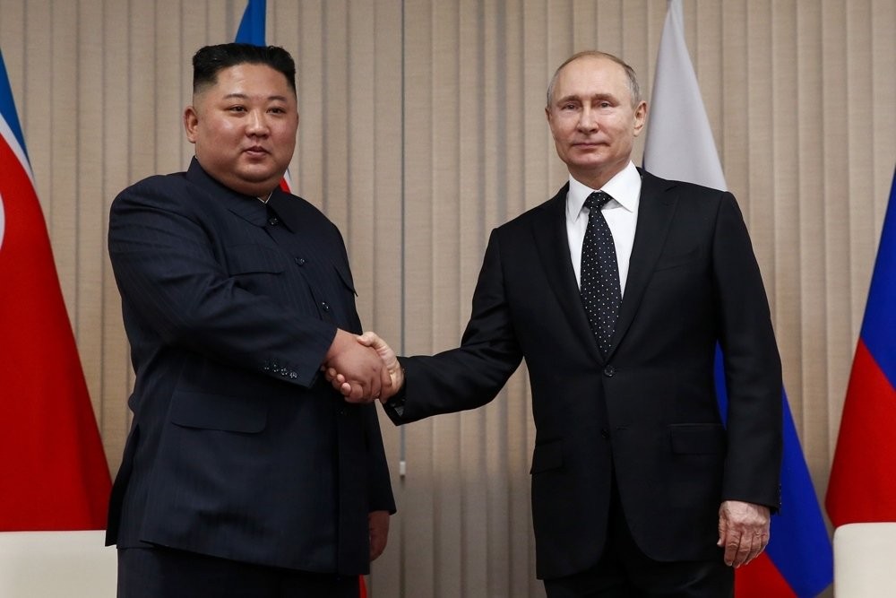 Путин Ким Чен Ынды 